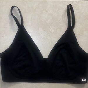 Danskin Bralette Black Bra Unpadded XL